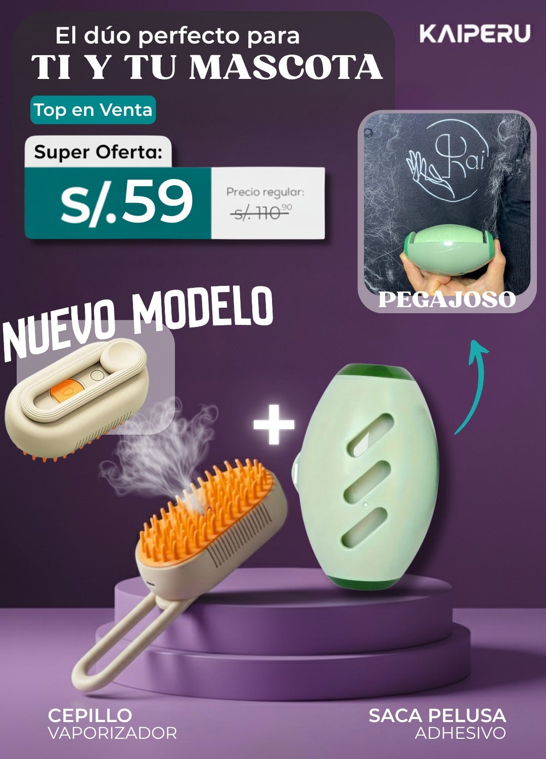 StickClean® LAVABLE + VAPORIZADOR NUEVO MODELO