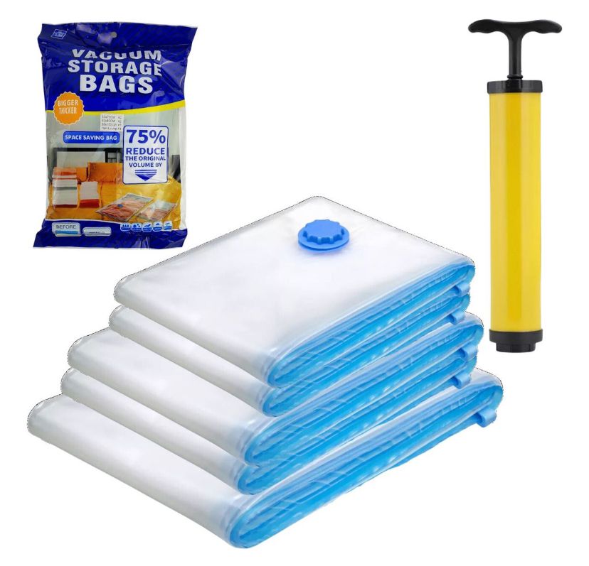 HANGING DRYERS® Secadora Portátil + 5 Bolsas al Vacío con bomba succionadora