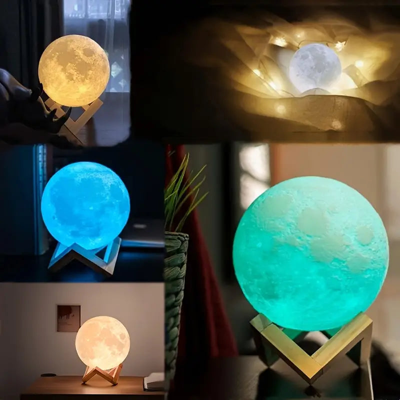 Lámpara de Luna 3D