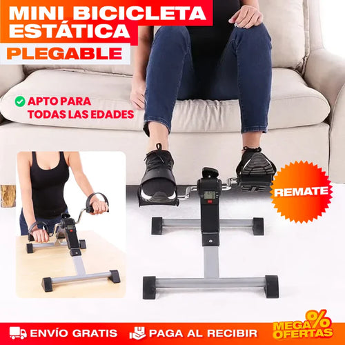 MINI BICI PEDALERA DIGITAL PLEGABLE ✨NUEVO MODELO ✨