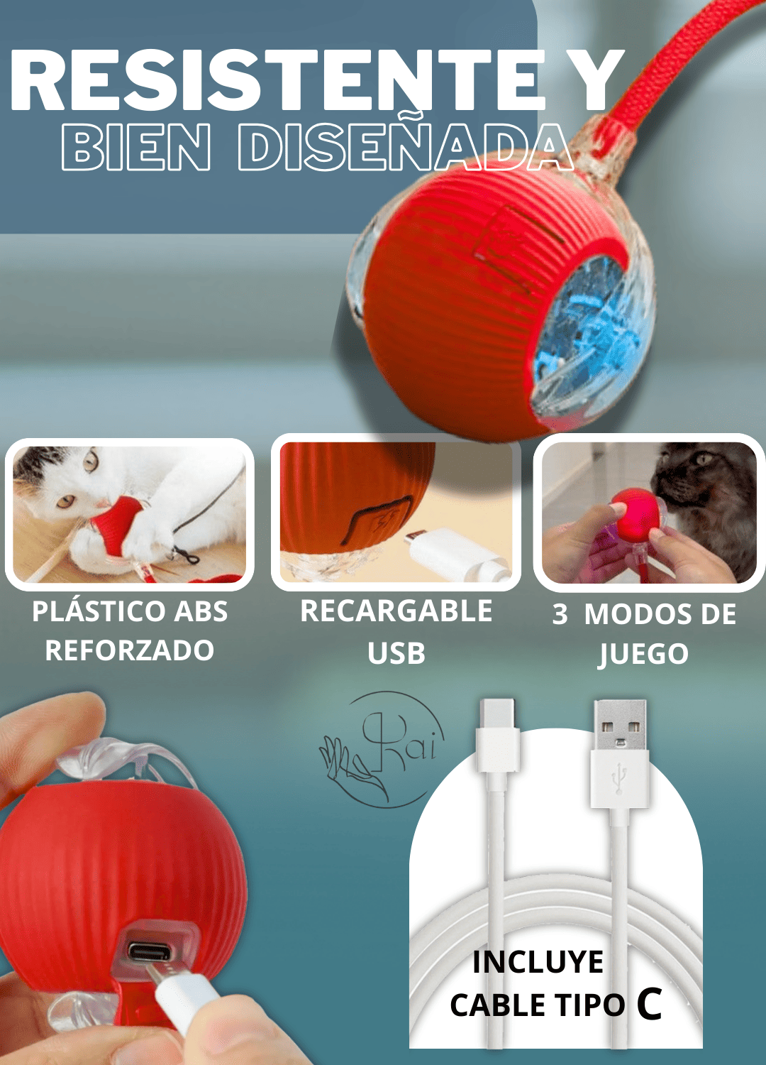 PELOTA SMART + SACA PELUSA