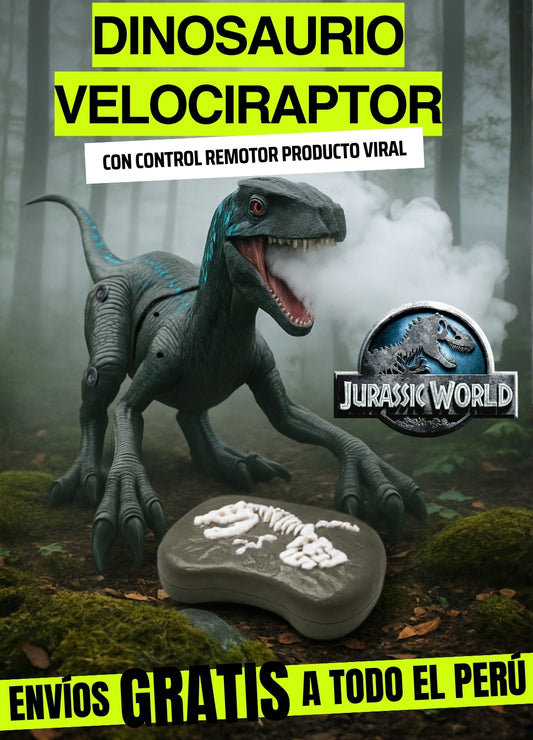 ✨🦖Dinosaurio con Control Remoto | Modelo Súper Realista✨